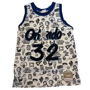 Mitchell & Ness Shaquille O'Neal 94-95 Orlando Magic NBA Doodle Jersey Size L